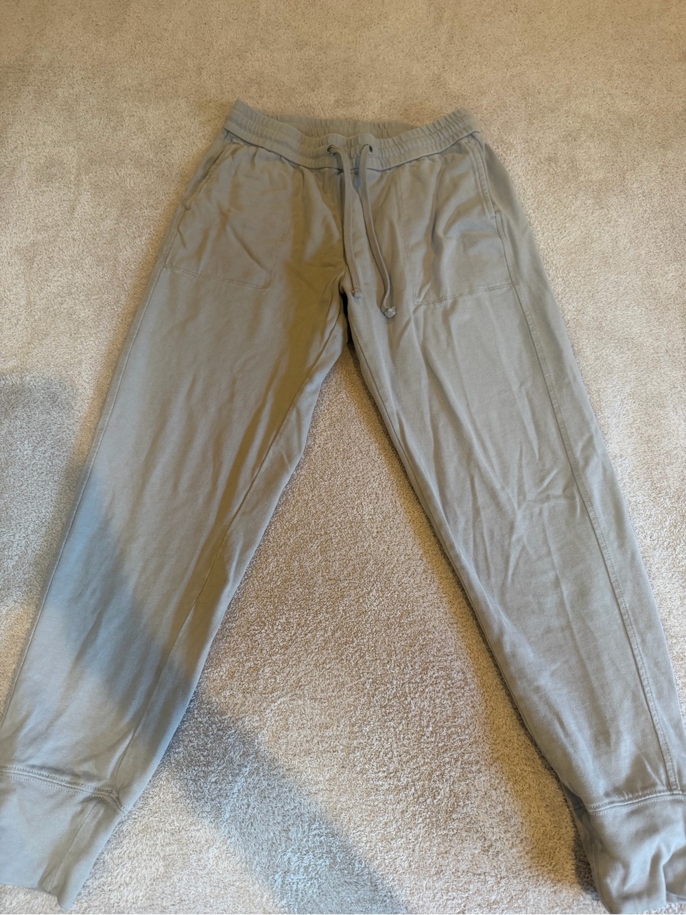 Barefoot Dreams Women's Track Joggers in Light Gray